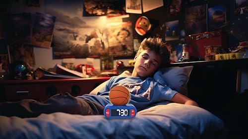 LEXiBOOK, Basketball Nightlight Alarm Clock, RL800BA - Image 4