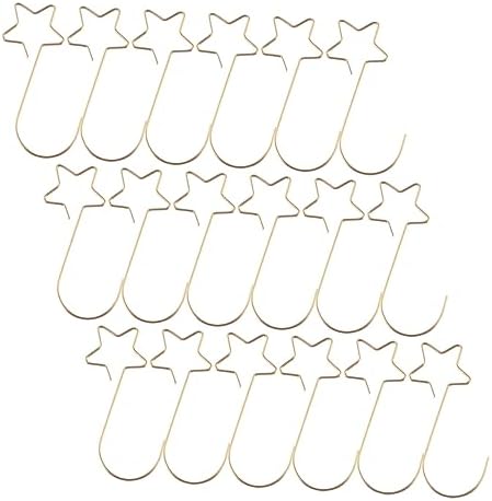 100pcs Christmas Tree Ornament Hooks Wire Hangers for Easy Decoration for Baubles Stockings and Everyday Use for Holiday Festivities by Unknown