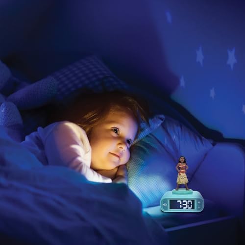 LEXiBOOK, Moana Nightlight Alarm Clock, RL800VN - Image 6