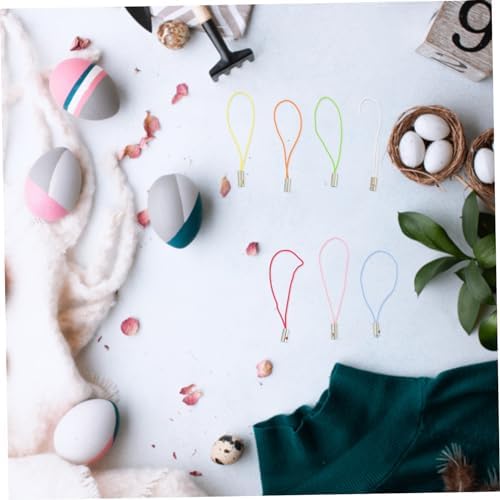 100pcs Hanging Chains with Hooks for Easter Decorations Lightweight and Easy to Install Foams Eggs Accessory for Parent Interaction - Image 3