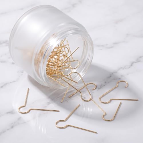Ipetboom 300pcs Christmas Ball Cap Hooks, Metal V Shape Ornament Hanger - Image 7