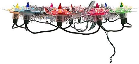 Kurt S. Adler 11-Inch 11-Light Multi-Color Retro Reflector Tree Topper - Image 6