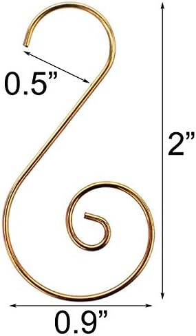 200PCS Christmas Ornament Hooks Christmas Tree Ornament Hanger - Image 4