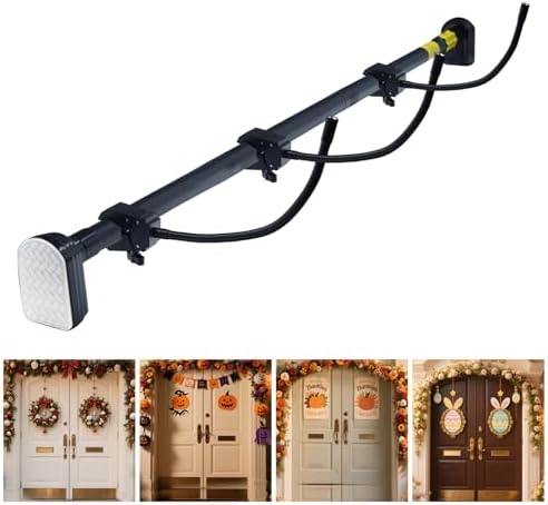Front Door Garland Hanger Suitable for 32"-80" Width Doors by Darella