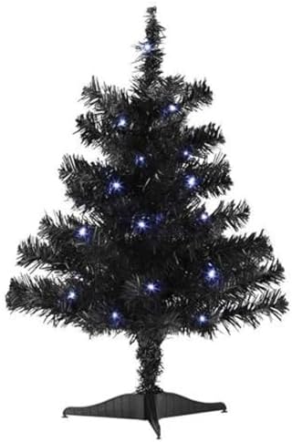 Old World Christmas Mini Black Tree Pre-lit by OldWorldChristmas