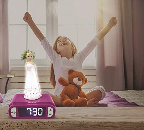 LEXiBOOK, Frozen Nightlight Alarm Clock, RL800FZ - Image 6