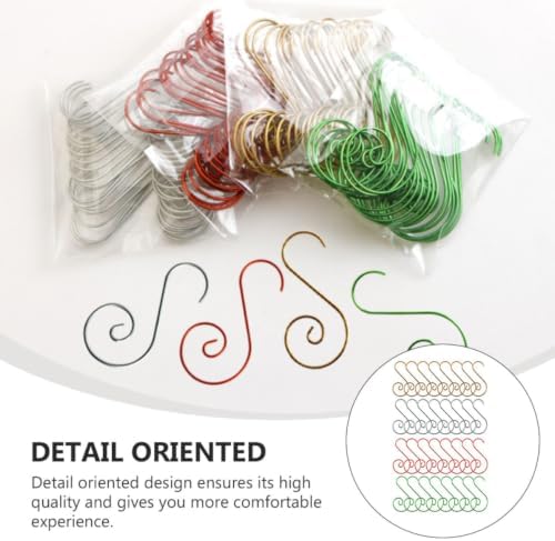 COHEALI Metal Creative Ornament 80pcs Hanger Hook Christmas - Image 5
