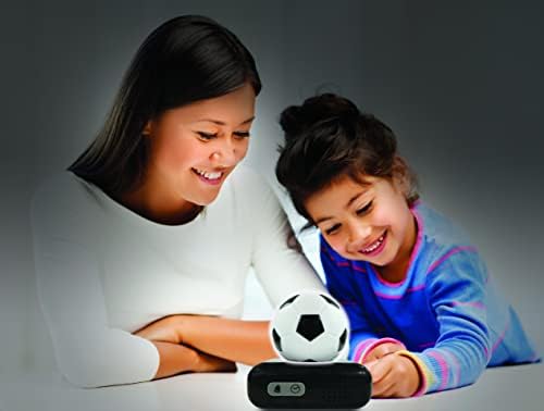LEXiBOOK, Soccer Ball Nightlight Alarm Clock, RL800FO - Image 3