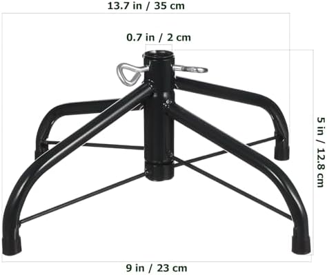 MAGICLULU Christmas Tree Stand Metal Universal Artificial Christmas Tree Holder Heavy Duty Christmas Tree Base Foldable Christmas Tree Stand Replacement for Xmas Tree - Image 2