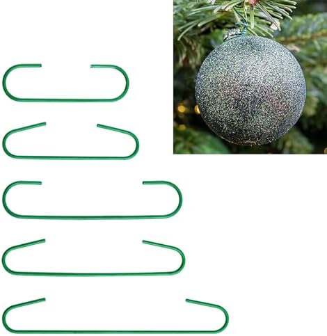 100pcs Christmas Hooks Christmas Tree Ball Hanging Pendant, 51MM - Image 6
