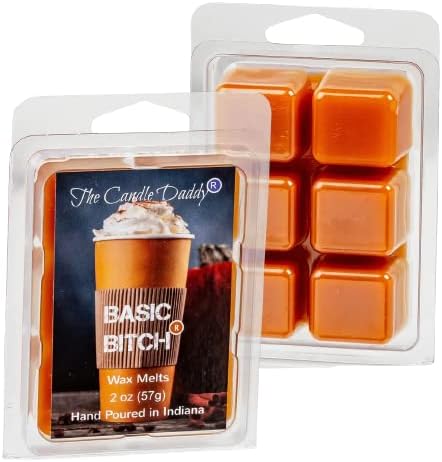 The Candle Daddy Fiercely Fall 5 Pack - 5 Amazing Autumn Wax Melts - 30 Total Cubes - 10 Total Ounces - Funny Fun Fall Aromas