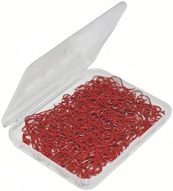120Pack Christmas Ornament Hooks Easter Egg Hook Metal Wire Hooks S-Shaped Hangers with Storage Box for Xmas Tree Decorations(Red) - Image 2