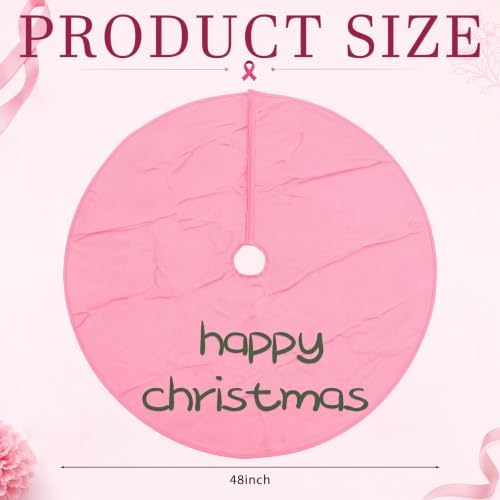 48" Christmas Tree Skirt, Cake Style Xmas Wizard Party Decor - Image 2