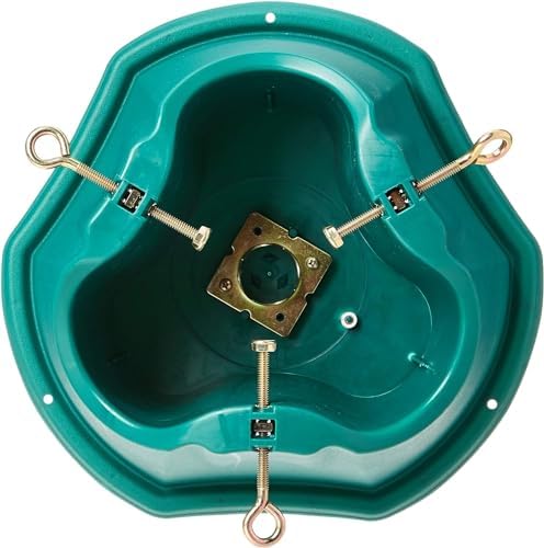 Rocky Mountain Goods Live Christmas Tree Stand for 3-5 Foot Real Tree - Heavy Duty Plastic - 3 Secure Eye Bolts for Easy Install - Steel Spike for Straight Tree - Easy Water - Fits 1.25" - 4.5" Trunk - Image 3