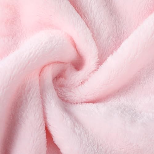 Mudder 19.7 Inch Christmas Tree Skirt,Pink and White - Image 4