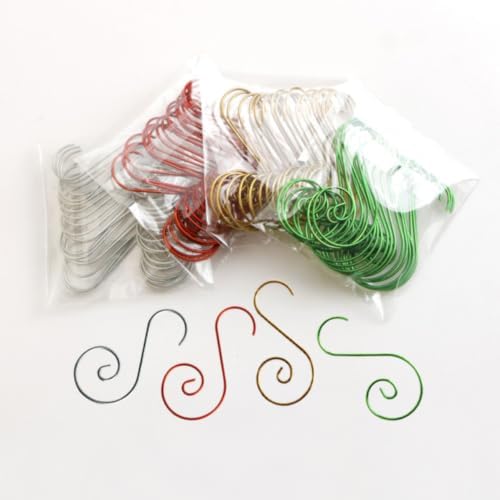80pcs Christmas Ornament Hanger Metal Hook for Tree Garland Hanging - Image 7