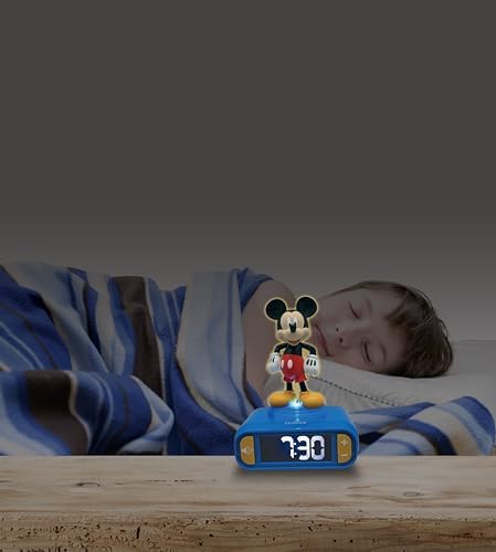 LEXiBOOK, Mickey Nightlight Alarm Clock, RL800MCH - Image 5