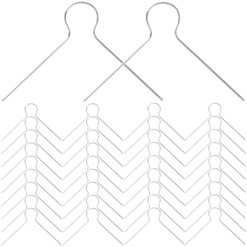 Ipetboom 300pcs Christmas Ball Cap Hooks, Metal V Shape Ornament Hanger by Unknown