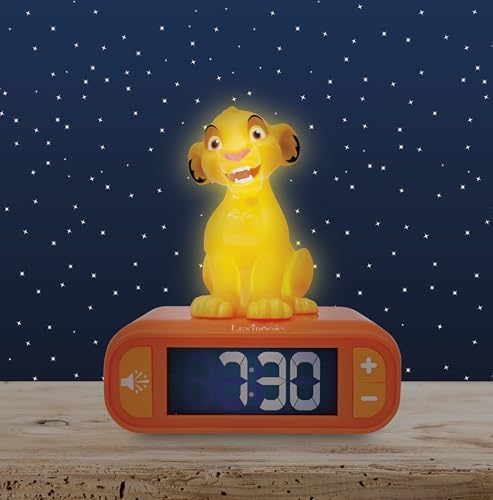 LEXiBOOK, Simba Nightlight Alarm Clock, RL800AN - Image 3