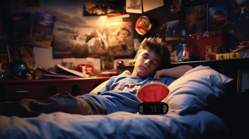 LEXiBOOK, American Football Nightlight Alarm Clock, RL800SO - Image 6