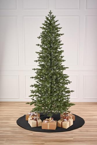 Black Christmas Tree Skirt 30 inches Small Tree Skirt for Christmas Decor - Image 5