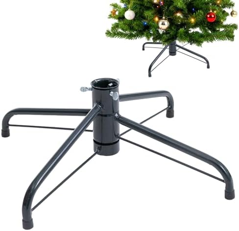 Metal Christmas Tree Stand for 3 Ft to 7 Ft Christmas Artificial Trees by Gloreyan