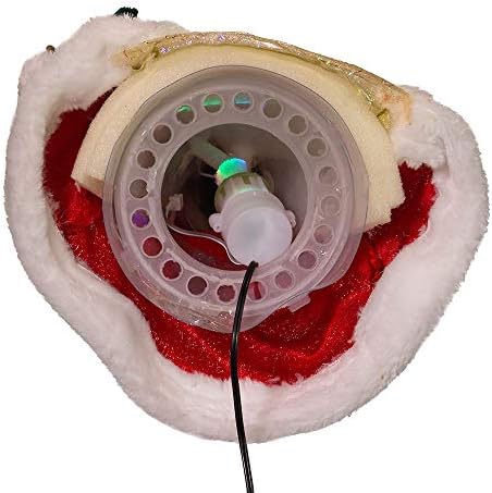 Kurt Adler 12-Inch CUL Fiber Optic LED Santa Treetop - Image 6