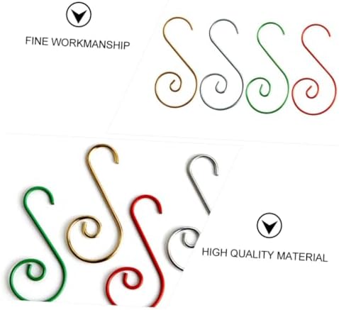 100pcs Metal Hanging Hooks Christmas Tree Accessories Hangers for Decoration for Cafe Bar Home Use Versatile Storage for Ornaments and Items - Image 6