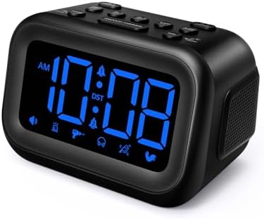 AuroraCalm Extra Loud Alarm Clock: 115dB On-Time Wake-Up by AuroraCalm