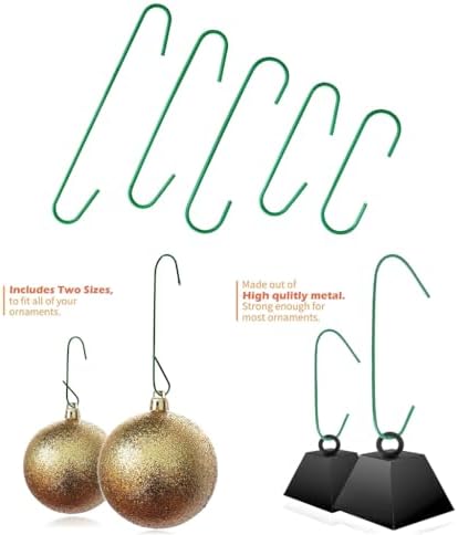 100pcs Christmas Ornament Hooks Metal Hook Holder Christmas Tree Pendant Hanging Decoration for New Year - Image 5