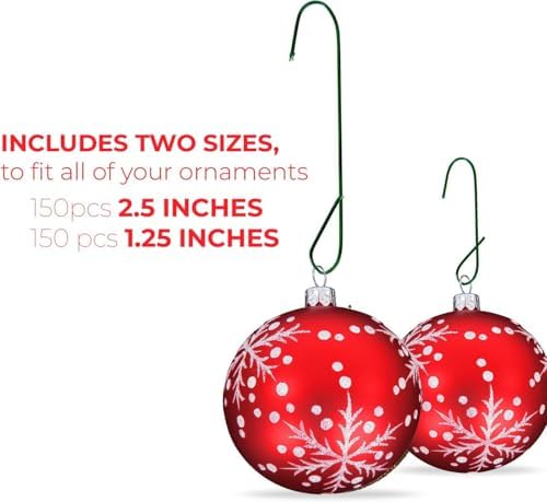 Silver Ornament Hooks Pack Of 300 - Image 2