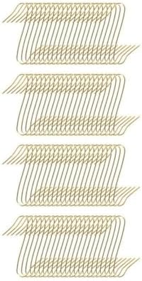 100Pcs Christmas Tree Hooks S-Shaped Metal Ornament Hangers by Unknown