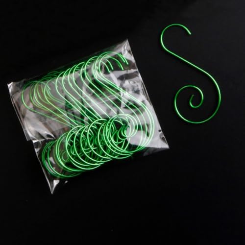 80pcs Metal Christmas Tree Hooks for Ornament Hanging, Wreath Decor - Image 6