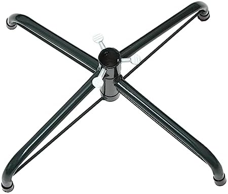 Christmas Tree Stand Bracket Metal Holder for Artificial Xmas Tree Sturdy and Stable with Screw Fixing for Easy Setup by Anneome
