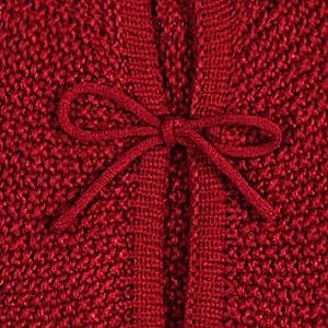 48 Inch Christmas Tree Skirt: Red Tree Skirt with White Edge, Knit Tree Skirt for 7.5FT Tree, Vintage Tree Skirts, Rustic Farmhouse Christmas Decorations - Image 6