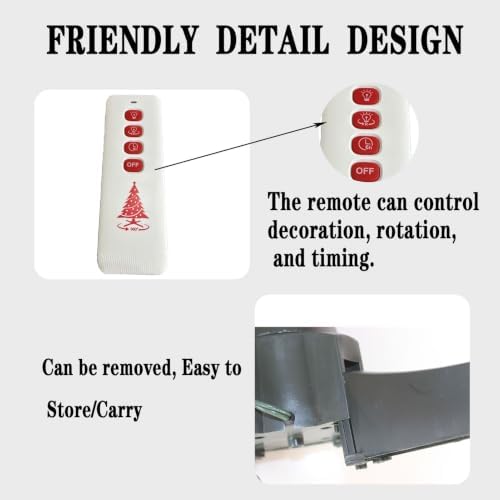 360-Degree Rotating Christmas Tree Stand,for 8ft Christmas Tree - Image 4