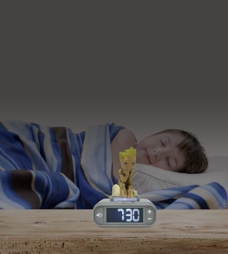 LEXiBOOK, Groot Nightlight Alarm Clock, RL800GG - Image 2