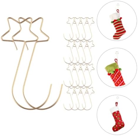 NUOBESTY 100pcs Premium Stainless Steel Christmas Ornament Hooks - Image 5