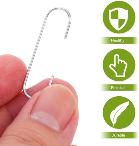 100pcs Christmas Display Ornament Hanger Mini Hooks for Tree Wreath - Image 3