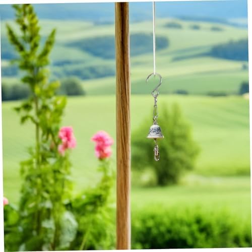12pcs Stainless Steel Swivel S Hooks Rotation for Indoor Outdoor Garden Hanging Hooks Weather-Resistant Bird Feeder Hanger Clips for Wind Chimes Plant Baskets Spinner Ornaments - Image 5