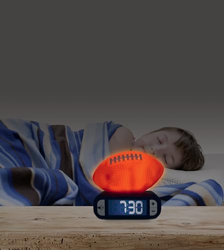 LEXiBOOK, American Football Nightlight Alarm Clock, RL800SO - Image 4