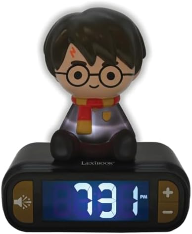 LEXiBOOK, Harry Potter Nightlight Alarm Clock, RL800HP - Image 2