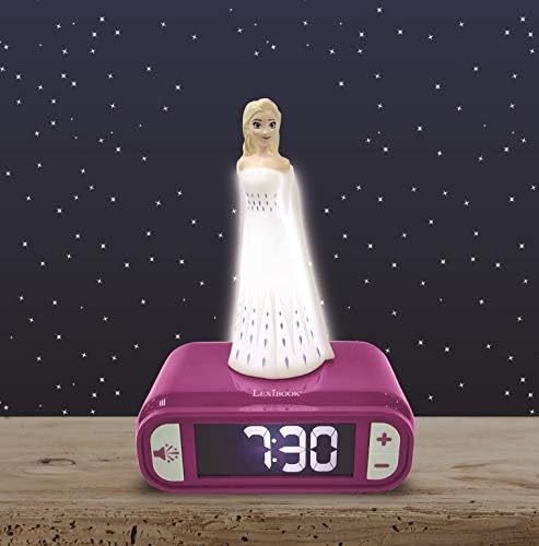 LEXiBOOK, Frozen Nightlight Alarm Clock, RL800FZ - Image 4