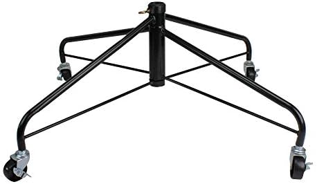 Black Rolling Christmas Tree Stand for 9'-12' Artificial Trees by Northlight