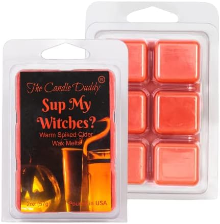 The Candle Daddy Fiercely Fall 5 Pack - 5 Amazing Autumn Wax Melts - 30 Total Cubes - 10 Total Ounces - Funny Fun Fall Aromas