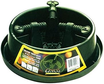 Cinco Plastic Green Christmas Tree Stand 5 ft. Maximum Tree Height by Unknown