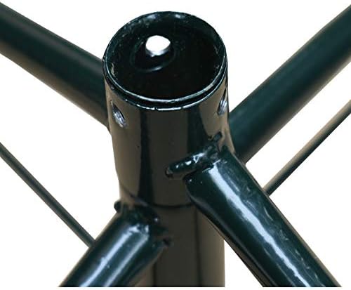 Sivya Christmas Tree Stand for 4 to 6 Foot Trees???Fits 0.7-0.86 Inch Pole (16"/40cm, Dia 0.86"/2.2cm) - Image 4