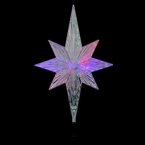 Kurt Adler 11.25-Inch UL Polar Star Treetop with LED Color-Changing Light - Image 4