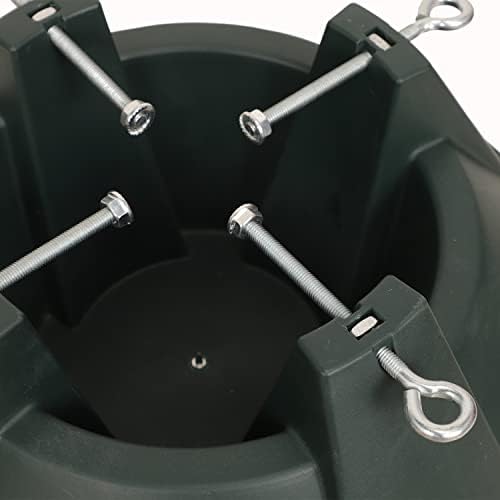 19" Dia. Real Christmas Tree Stand, Holds up to an 8 ft Tree with 2.25" - 5.5" Dia. Tree Trunk, 3.5 qt Water Load Capacity - Image 3