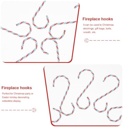 Hanging Hooks Metal Ornament Hangers with Easy Installation Multi-Functional Design 10pcs Christmas for Christmas Trees and Wall Decors - Image 7